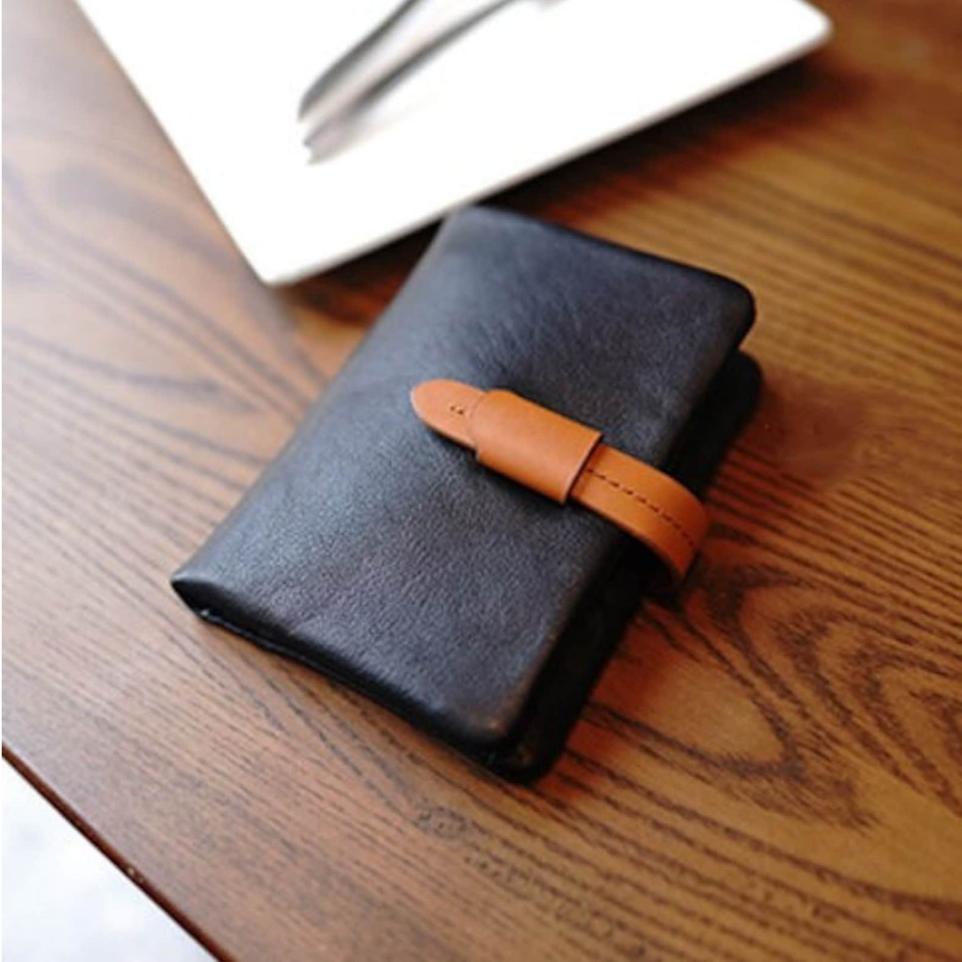 MOLISS｜曼瑟植物糅真皮革短夾 插扣設計款  拉鍊零錢包 多卡層 中夾 禮物 錢包 皮夾 男生 女生 中性 男 女-細節圖6