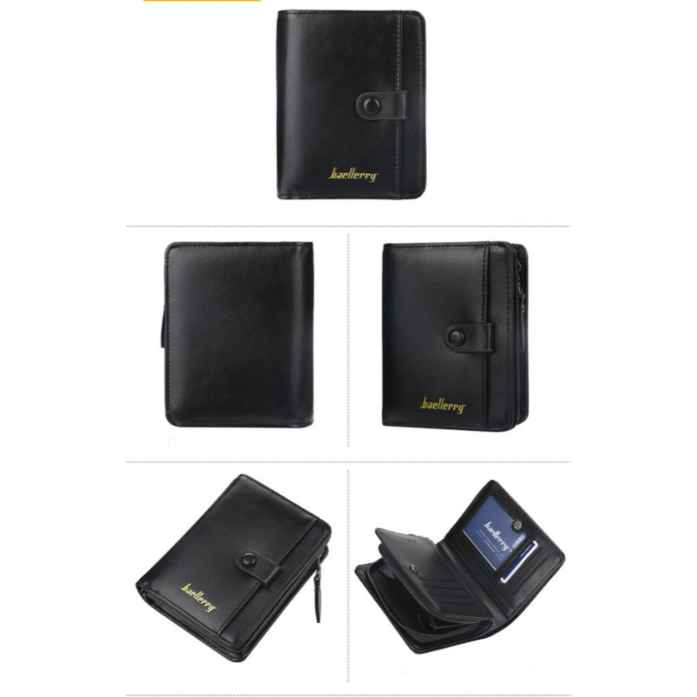 MOLISS｜快取卡層零錢包 機能收納錢包 多功能 零錢包 皮夾 男生 男人 卡包 皮包  卡夾 包包 皮革 禮物 中夾-細節圖2