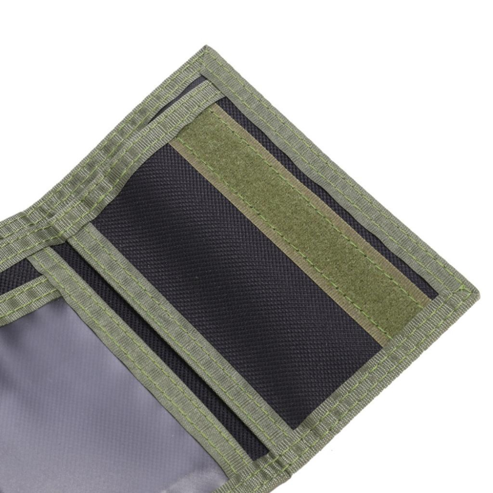 MOLISS｜潮牌格紋零錢包 耐磨損布料 摺疊皮夾  皮夾 男夾 短夾 中夾 長夾 錢包 露營 山系 歐美 VANS 男-細節圖6