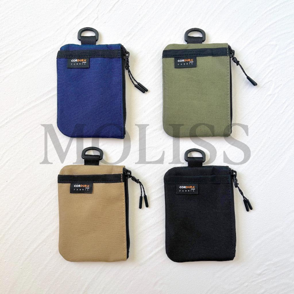 MOLISS｜CORDURA® 哈德森掛繩零錢包 真人CS 抗磨損布料 耳機包 山系 工裝 戶外 露營 錢包 禮物 男-細節圖2