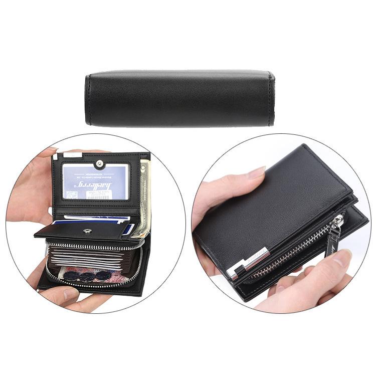 MOLISS｜多卡層魔術師收納錢包 機能隔層零錢包 男中夾 男短夾 男卡包 男錢包 悠遊卡 信用卡 名片夾 男生-細節圖4