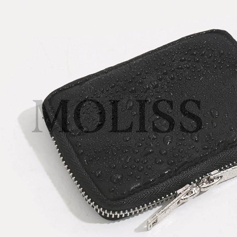 MOLISS｜防潑水精品感錢包 AirPods耳機包 零錢包 鑰匙包 證件包 悠遊卡 一卡通 卡包 皮夾 男生 ZARA-細節圖5