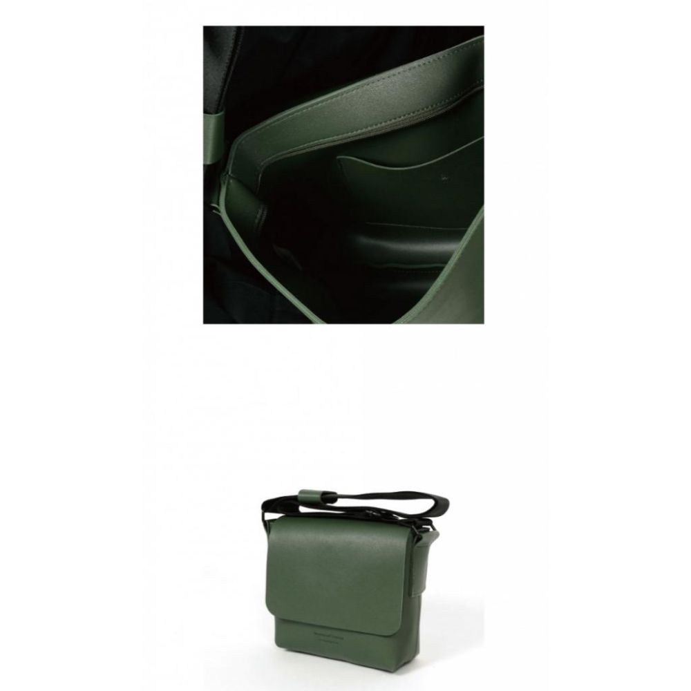 MOLISS｜4size 質感皮革側背包 磁扣翻蓋包 男生包包 斜背包 相機包 郵差包 肩背包 男包 小包 男-細節圖5