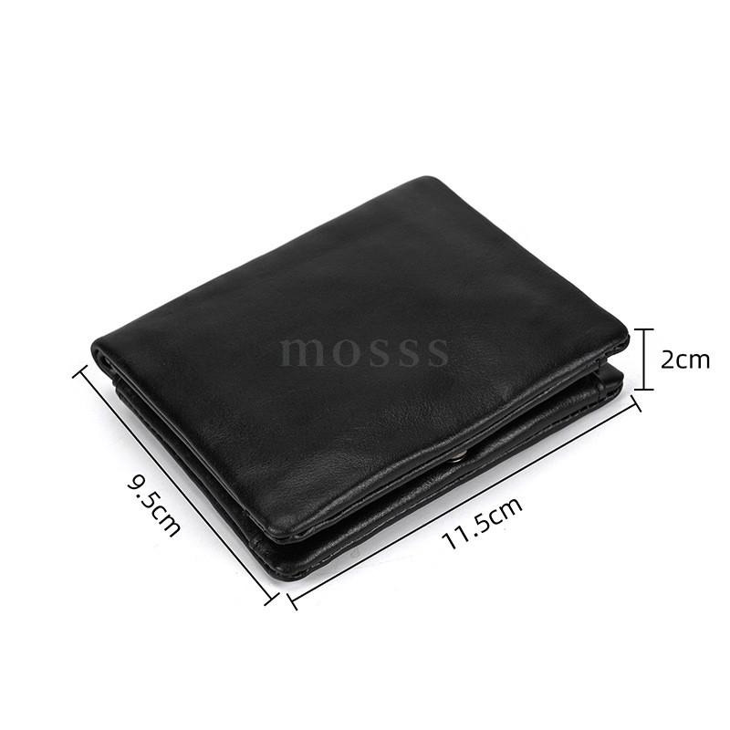 mosss RFID 諾伊 真皮中夾 拉鍊零錢包 隨性抓紋 防盜刷 多卡層 零錢包 中夾 錢包 皮夾 財布 中性 男 女-細節圖2