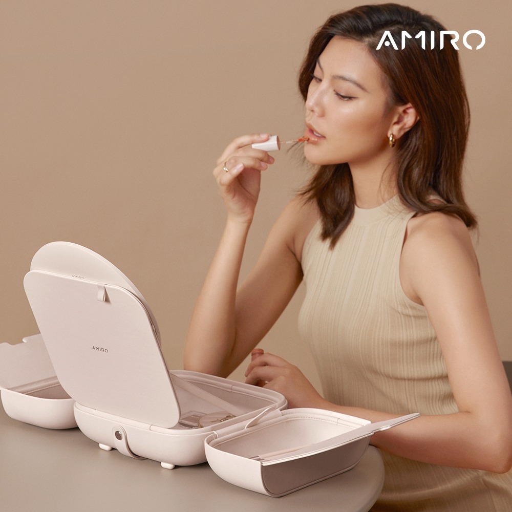 AMIRO覓光 Cube S 行動LED磁吸美妝鏡折疊收納化妝箱-細節圖5