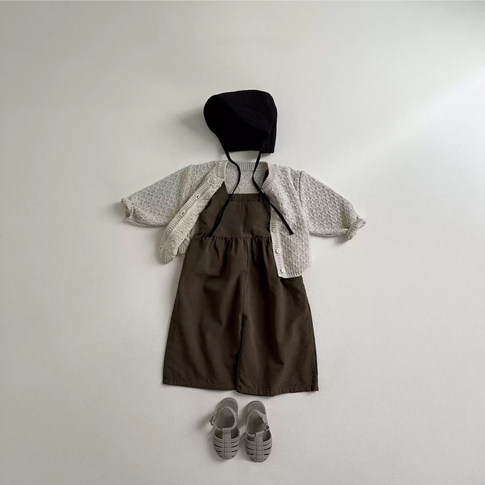 預購-Y5502LS-春秋寬鬆版休閒吊帶褲-細節圖3