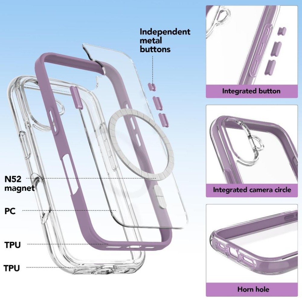 【創宇通訊│全新品】MoreSee 墨舍 可愛泡泡殼 iPhone16系列保護殼 防摔殼 保護殼 手機殼-細節圖3