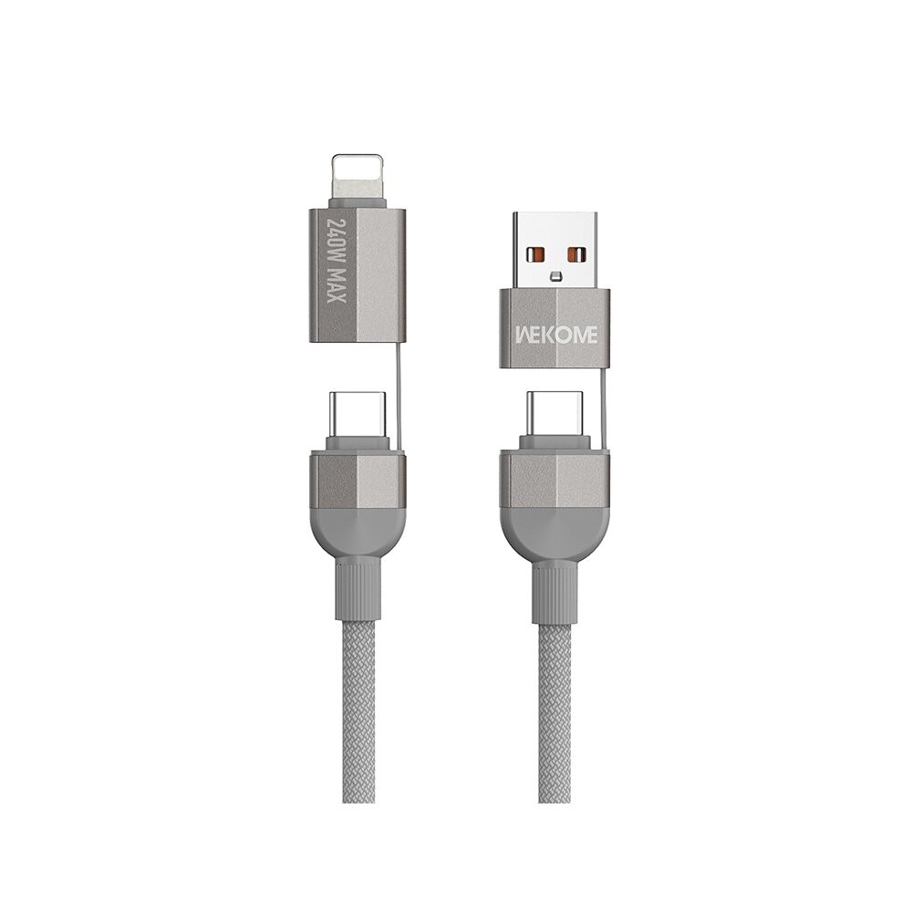 【全新品】MOBIA摩比亞 WDC-48 四合一 磁吸收納數據線 高功率240W 1米 100cm 充電線 創宇通訊-細節圖2