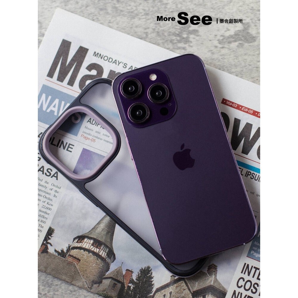 【全新品】MoreSee 墨舍 墨蘭迪防摔殼 iPhone 14 Pro Plus Pro Max 軍規保護殼 創宇通訊-細節圖2