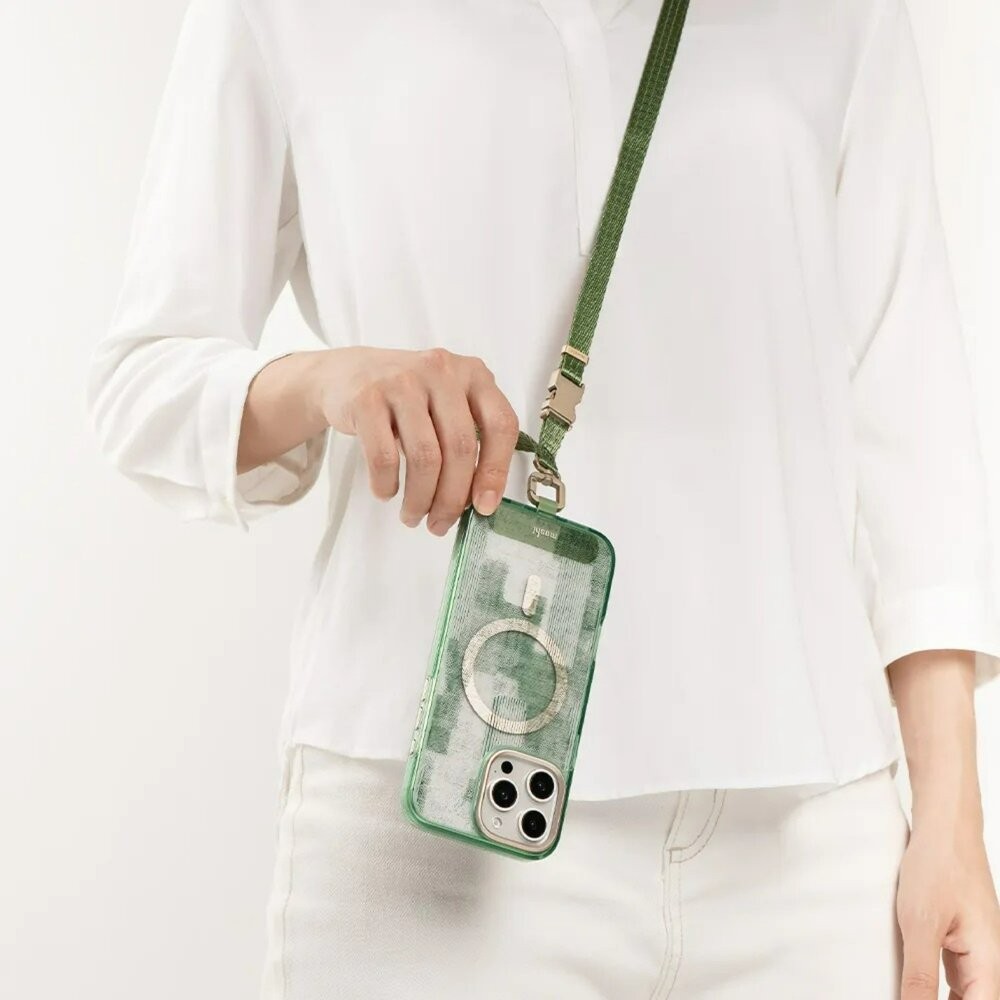 【全新品】moshi 二合一背帶/手腕帶 贈墊片 環保皮革 抗撕裂編織背帶 可拆式插扣 創宇通訊-細節圖4