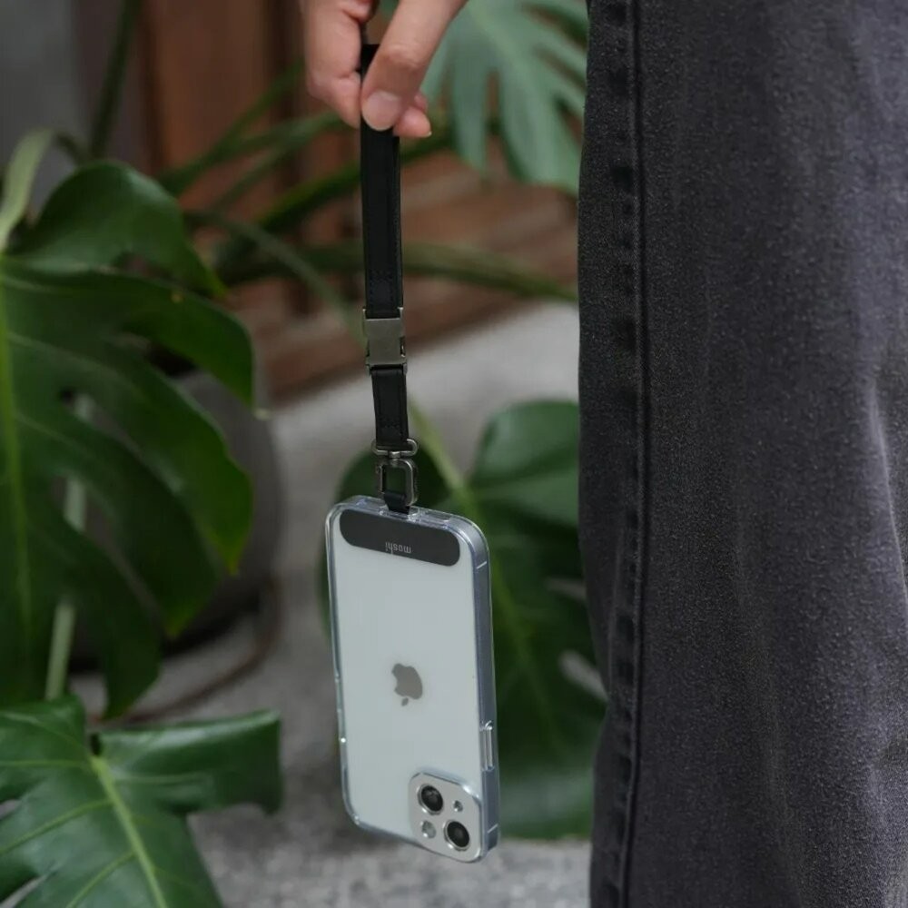 【全新品】moshi 二合一背帶/手腕帶 贈墊片 環保皮革 抗撕裂編織背帶 可拆式插扣 創宇通訊-細節圖6