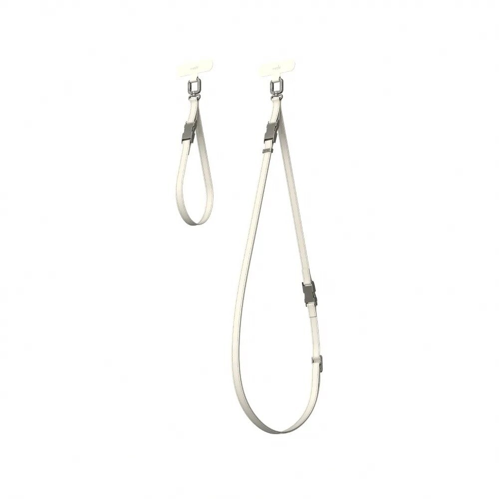 【全新品】moshi 二合一背帶/手腕帶 贈墊片 環保皮革 抗撕裂編織背帶 可拆式插扣 創宇通訊-規格圖8