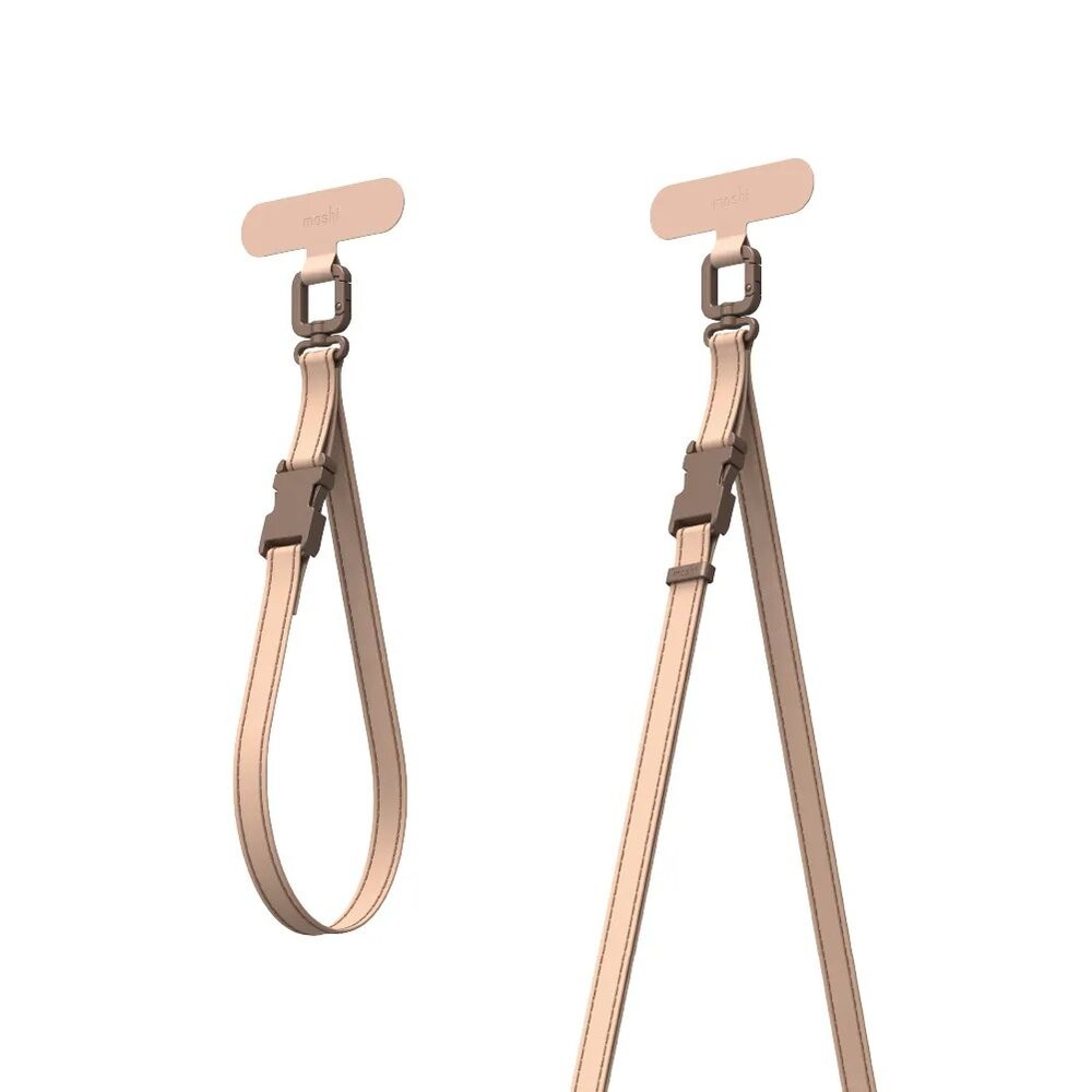 【全新品】moshi 二合一背帶/手腕帶 贈墊片 環保皮革 抗撕裂編織背帶 可拆式插扣 創宇通訊-規格圖8