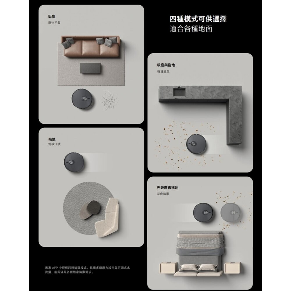 Xiaomi 小米 掃拖機器人 X20 Max 自動烘洗拖布 8000Pa吸力 掃地機器人 二手機 福利品 創宇通訊-細節圖7