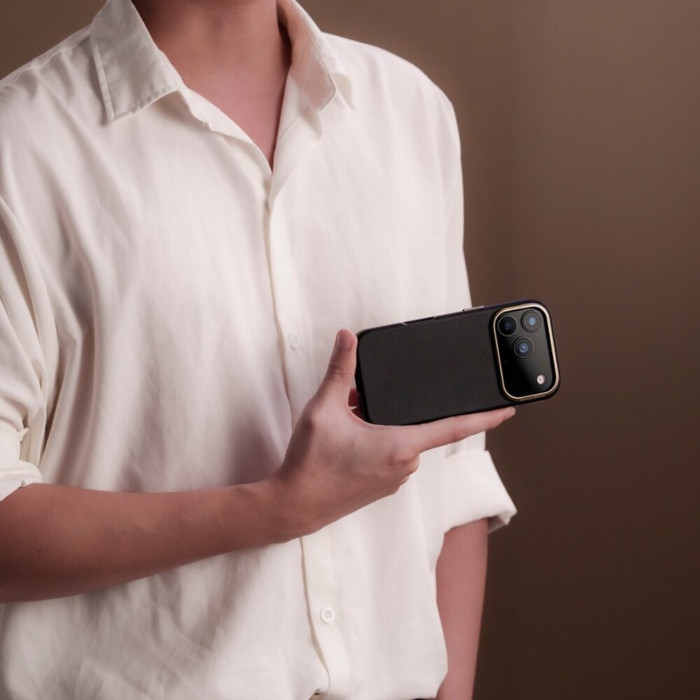 【全新品】UNIQ Lyden 耐刮皮革磁吸手機殼 iPhone 17 Pro  Pro Max 保護殼 創宇通訊-細節圖3