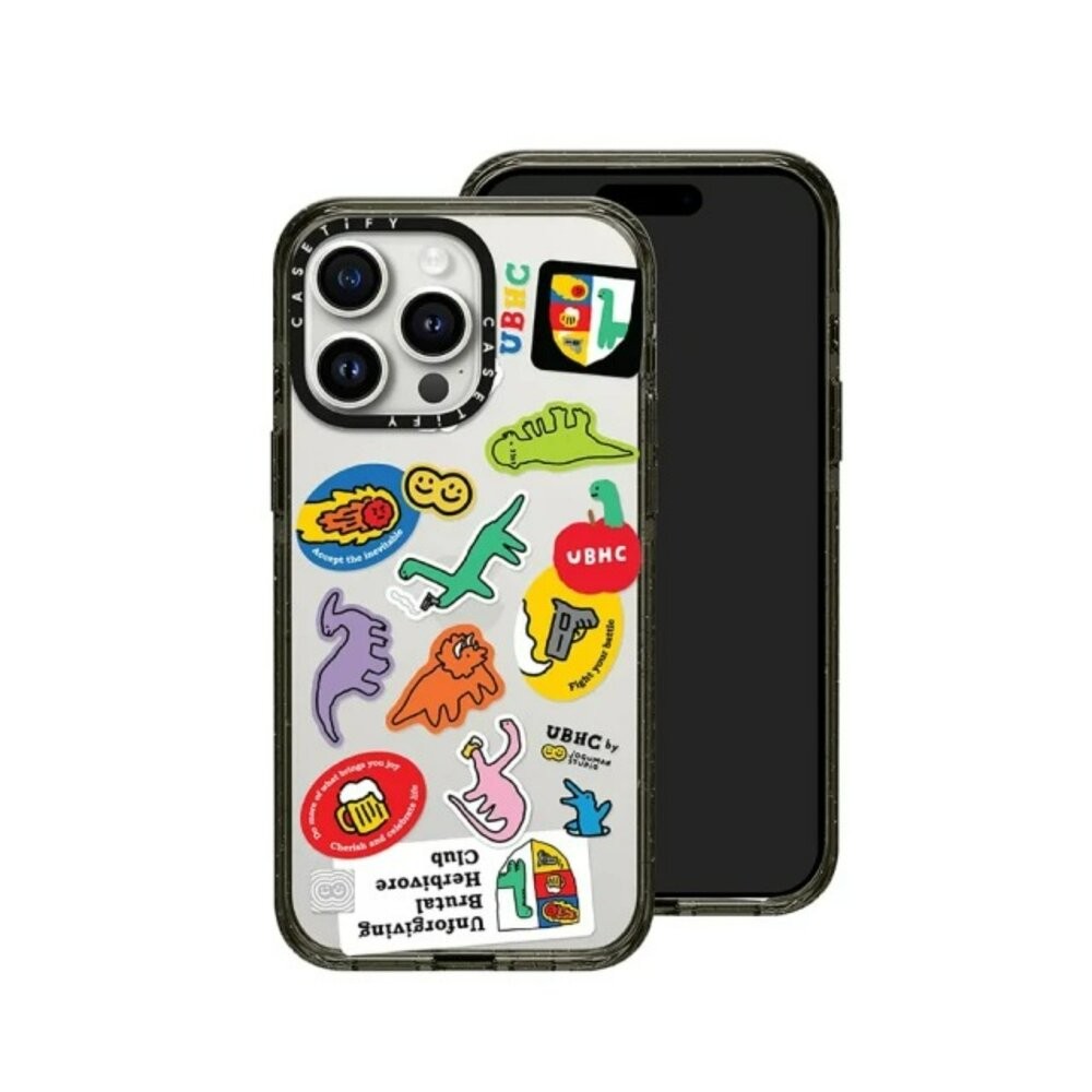 【全新品】CASETiFY iPhone 12 13 15 原廠盒裝 手機殼 保護殼 恐龍 滑板小狗 矮袋鼠 創宇通訊-細節圖6