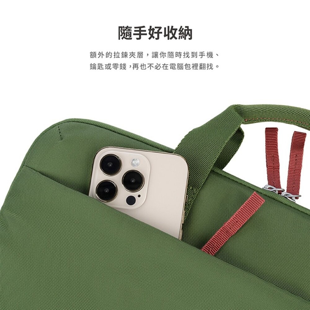 【全新品】TUCANO Smilza 都會時尚手提電腦包 13/14吋 防震 防潑水 肩背包 手提包 創宇通訊-細節圖5
