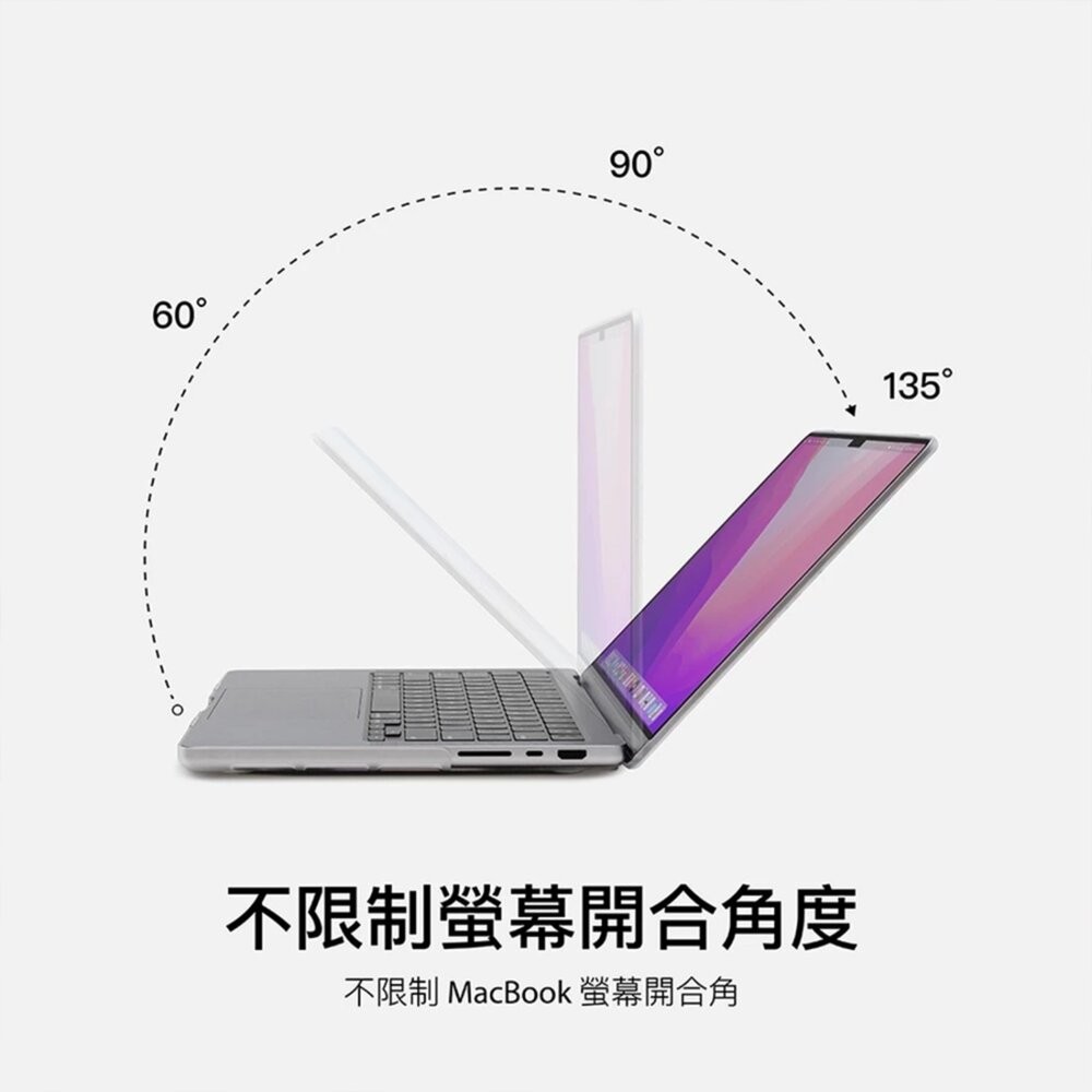 【全新品】SwitchEasy MacBook Air 保護殼 13吋 筆電保護殼 防刮耐磨 散熱孔設計 防滑 創宇通訊-細節圖5