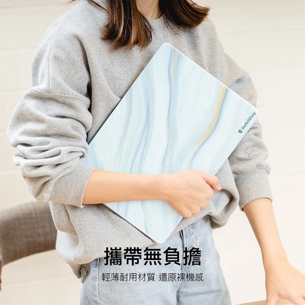 【全新品】SwitchEasy MacBook Air 保護殼 13吋 筆電保護殼 防刮耐磨 散熱孔設計 防滑 創宇通訊-細節圖8