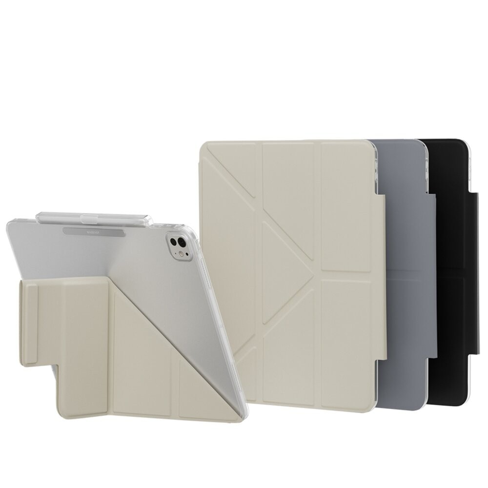 【全新品】MAGEASY Facet 全方位支架透明背蓋保護套 筆槽款 iPad保護套 保護殼 自動喚醒 創宇通訊-細節圖2