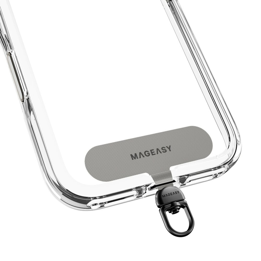 【全新品】MAGEASY 360° 旋轉掛繩片 手機掛繩墊片 金屬掛繩夾片 吊繩掛片 手機掛片 創宇通訊-細節圖5