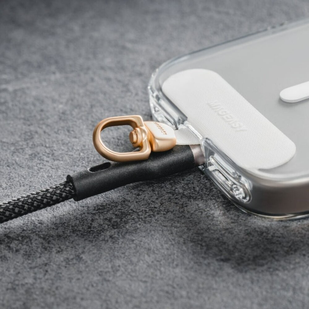 【全新品】MAGEASY 360° 旋轉掛繩片 手機掛繩墊片 金屬掛繩夾片 吊繩掛片 手機掛片 創宇通訊-細節圖6