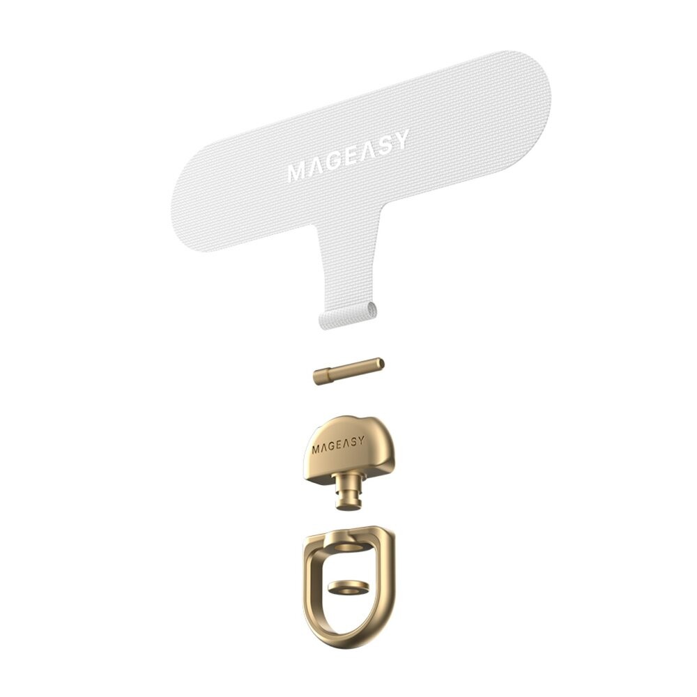 【全新品】MAGEASY 360° 旋轉掛繩片 手機掛繩墊片 金屬掛繩夾片 吊繩掛片 手機掛片 創宇通訊-細節圖4