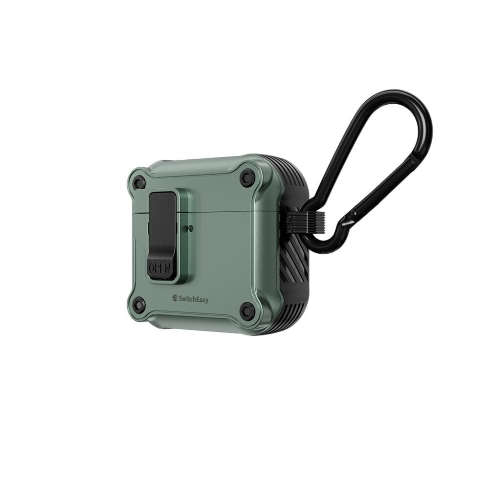 【全新品】SwitchEasy Rugged 卡扣式防撞保護殼 (附登山扣) AirPods 4 支援無線充電 創宇通訊-細節圖3