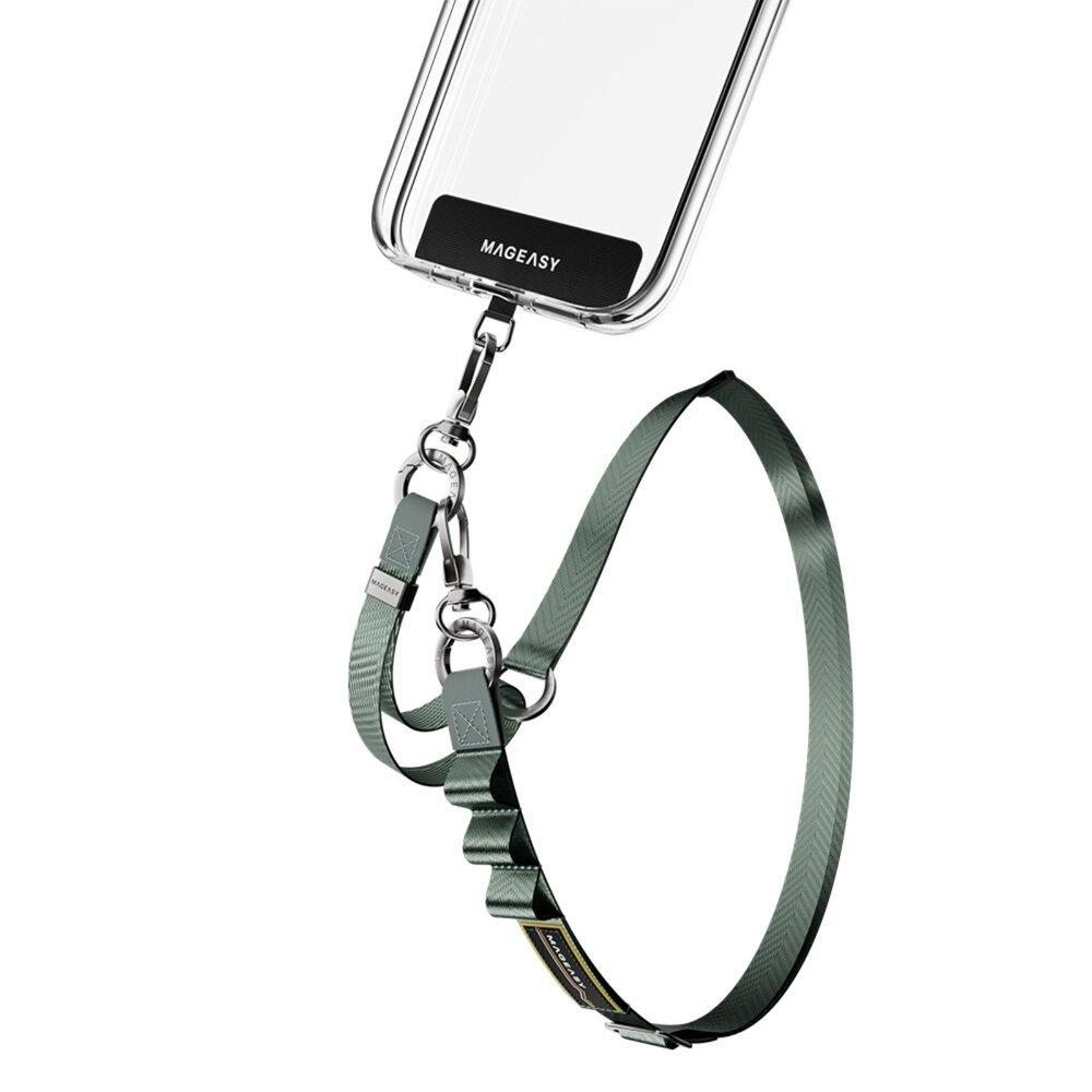 【全新品】MAGEASY 二合一掛繩 / 掛繩片組 手機掛繩 手腕掛繩 可調節長度 吊繩掛片 手機掛片 創宇通訊-細節圖3