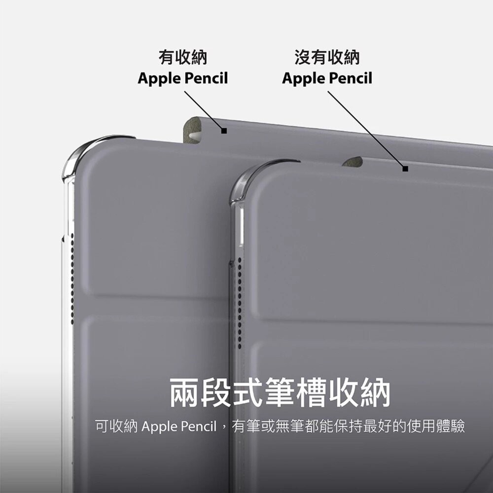 【全新品】SwitchEasy 魚骨牌 iPad系列 Origami Nude 多角度支架透明保護殼 創宇通訊-細節圖4