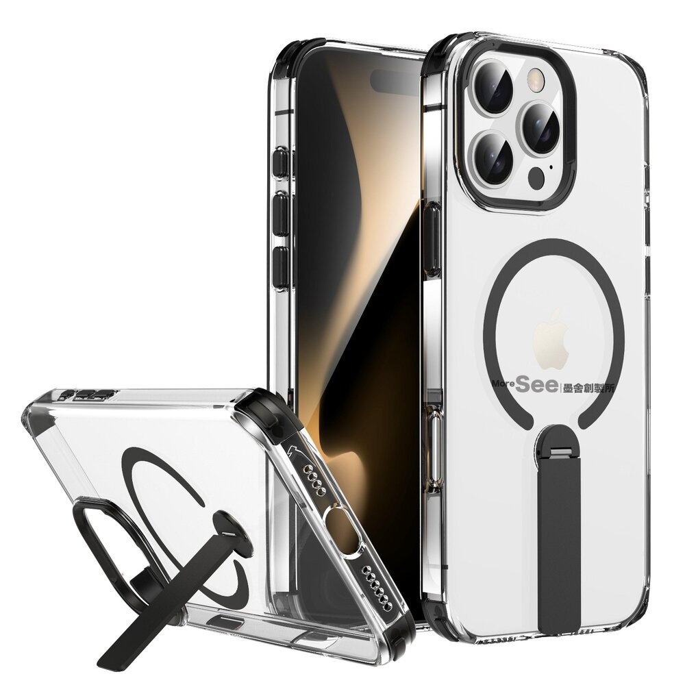【全新品】MoreSee 墨舍 棒棒糖磁吸支架保護殼 iPhone 16 Plus Pro Max 手機殼 創宇通訊-細節圖3