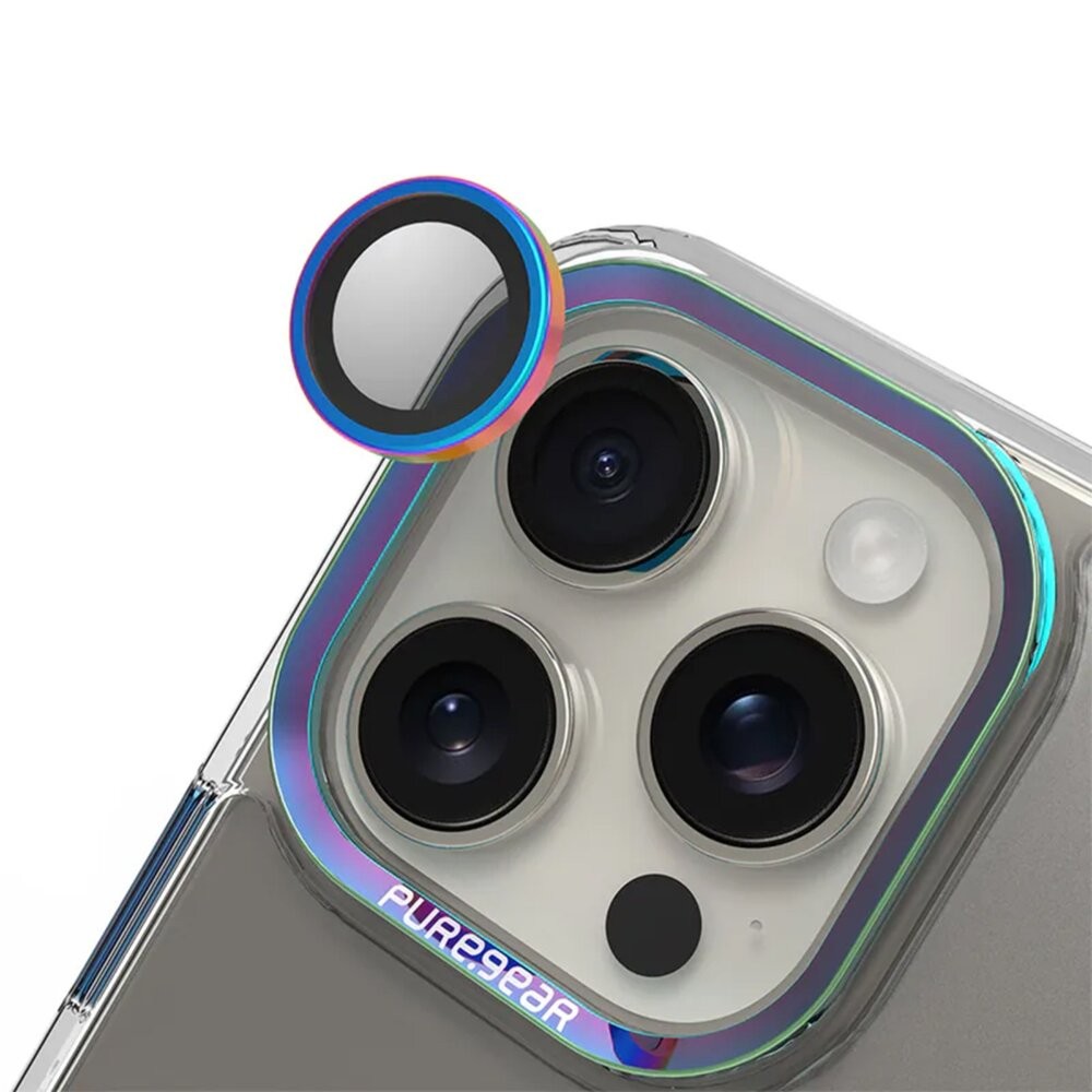 【全新品】Puregear 普格爾 iPhone 15 系列 藍寶石鏡頭貼 保護貼 航鈦合金 防刮 附定位器 創宇通訊-細節圖2