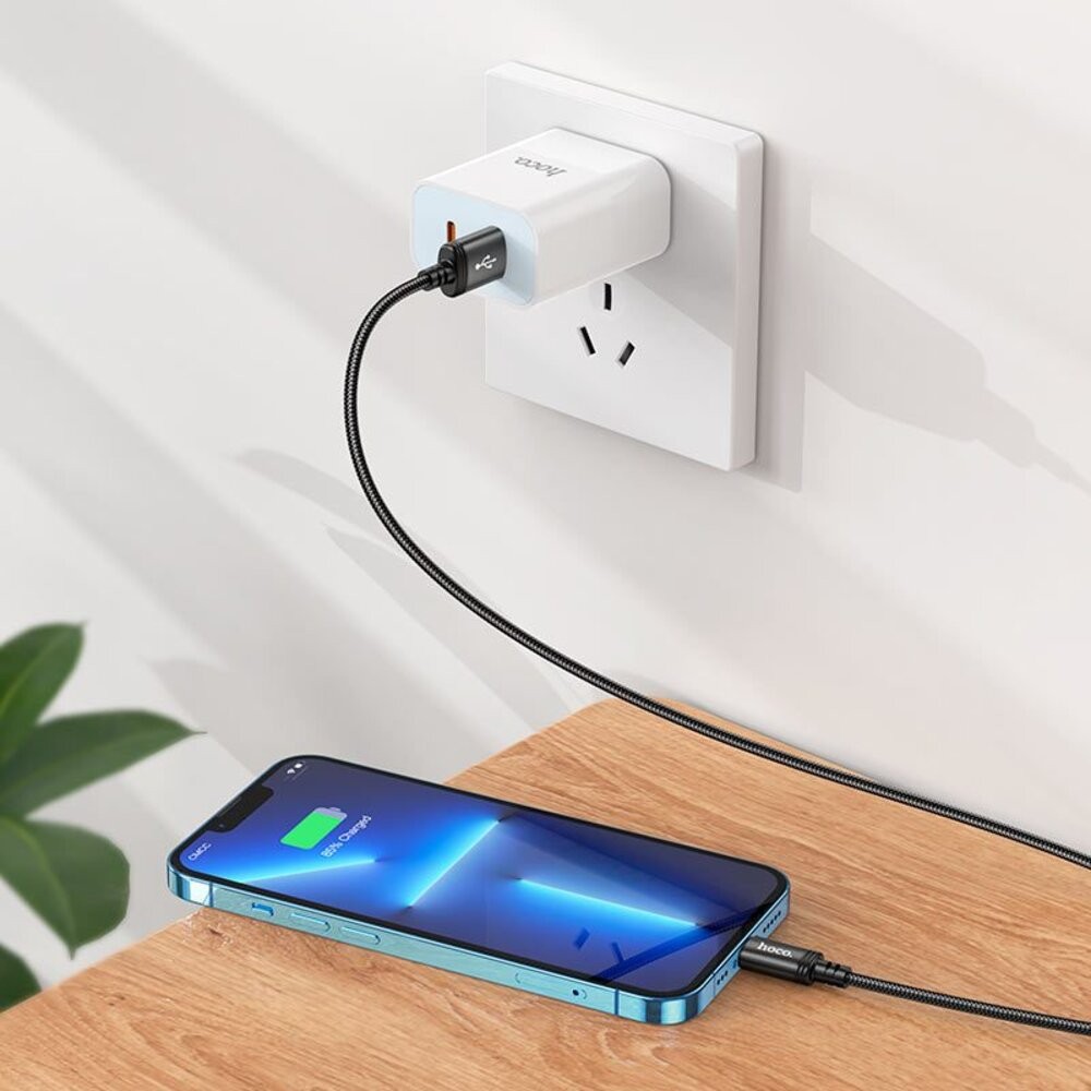 【全新品】hoco X89 1m充電數據線 1米充電線 充電線 Lightning Type-C-細節圖3