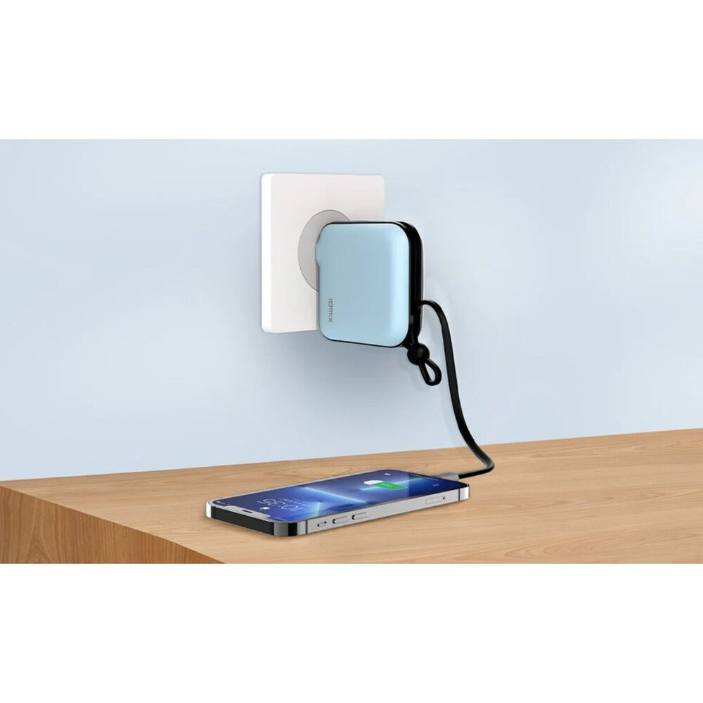 【全新品】IDMIX CH05 PRO 多功能旅充行動電源 10000mAh 自帶插頭 蘋果原廠認證晶片 創宇通訊-細節圖5