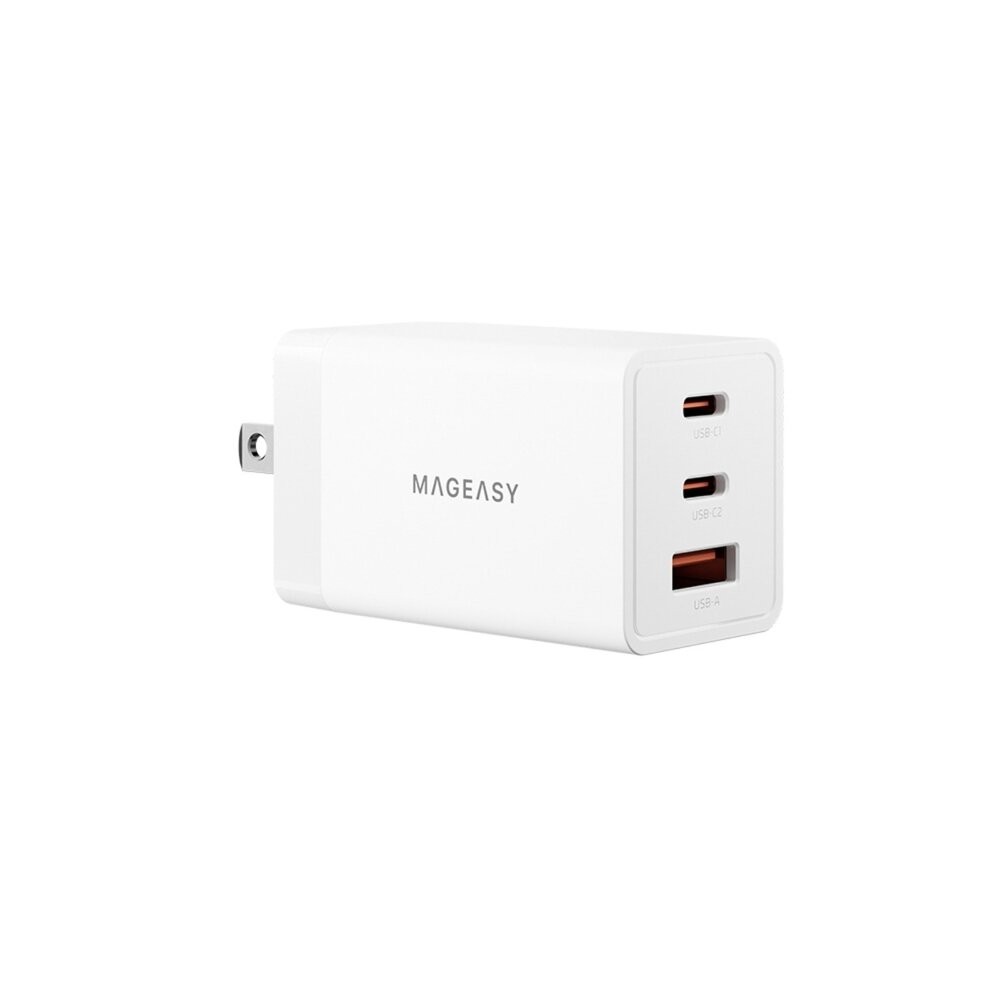 【全新品】Mageasy Force 氮化鎵快速電源供應器 67W 快充頭 豆腐頭 充電頭 創宇通訊-細節圖2