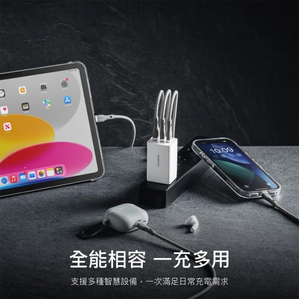 【全新品】Mageasy Force 氮化鎵快速電源供應器 67W 快充頭 豆腐頭 充電頭 創宇通訊-細節圖4
