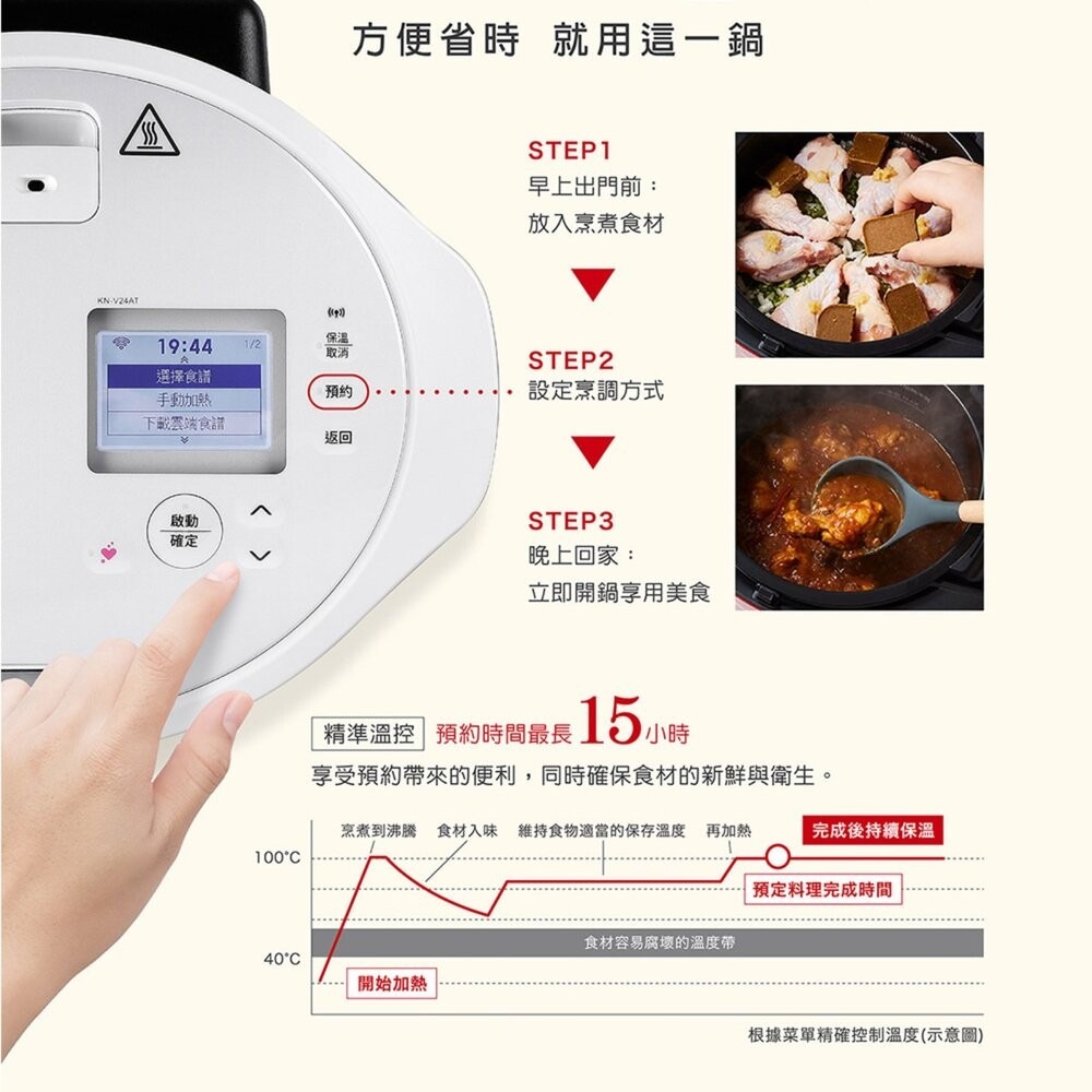 【全新品】SHARP HEALSIO 2.4L 智慧攪拌零水鍋 料理鍋 雲端食譜 語音助手 自動料理 預約料理 創宇通訊-細節圖7