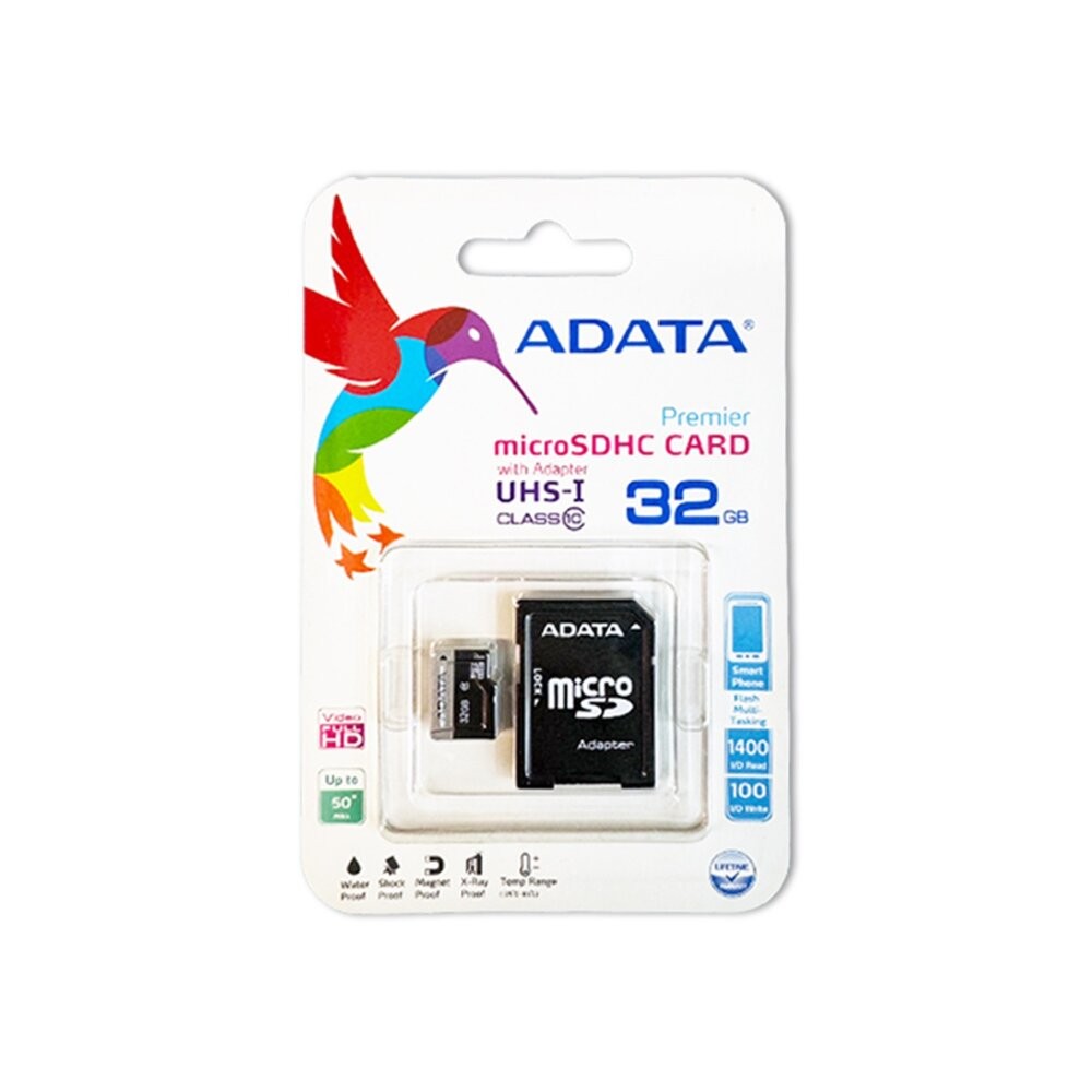 【全新品】ADATA 威剛 32GB 記憶卡 附轉卡 CLASS10 SD卡 手機記憶卡 microSDHC 創宇通訊-細節圖2