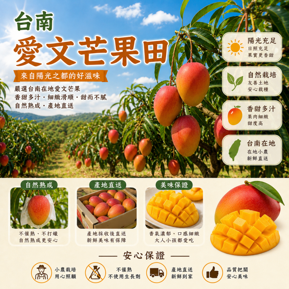 芒果乾｜無糖愛文芒果乾 精選禮盒｜單片包裝｜100%鮮果製作｜SGS檢驗｜送禮推薦｜伴手禮-細節圖5