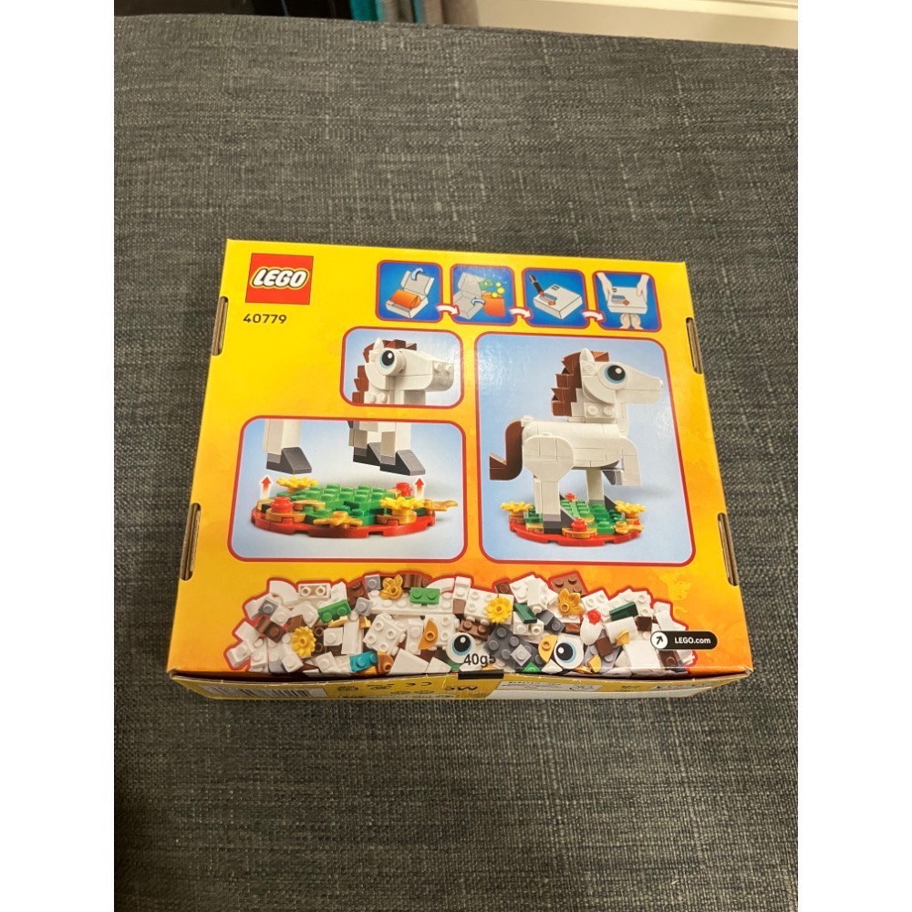 樂高 Lego 40779 馬年 生肖 全新未組-細節圖2