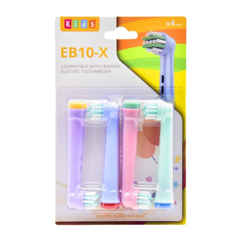 德國 oral-B  歐樂b 刷頭 新款 百靈 美國杜邦刷毛  副廠刷頭 適用 電動牙刷刷頭兒童刷頭 EB10 EB50-規格圖4