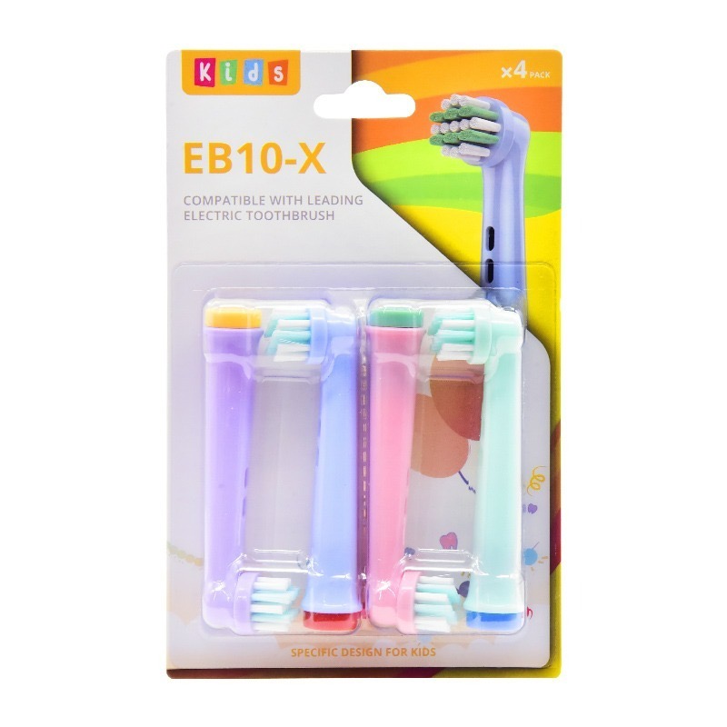 德國 oral-B  歐樂b 刷頭 新款 百靈 美國杜邦刷毛  副廠刷頭 適用 電動牙刷刷頭兒童刷頭 EB10 EB50-規格圖4