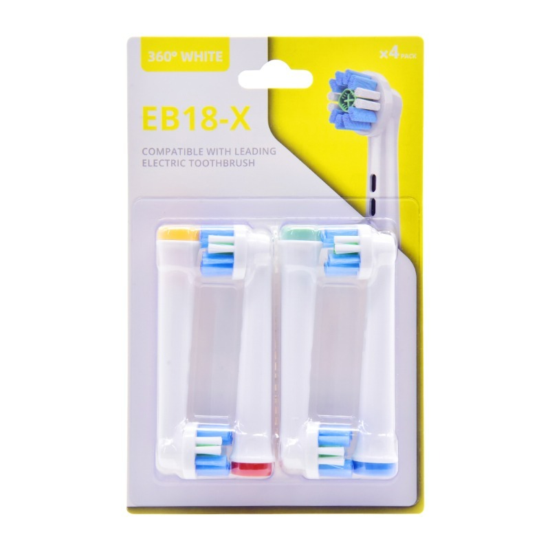 德國 oral-B  歐樂b 刷頭 新款 百靈 美國杜邦刷毛  副廠刷頭 適用 電動牙刷刷頭兒童刷頭 EB10 EB50-規格圖4