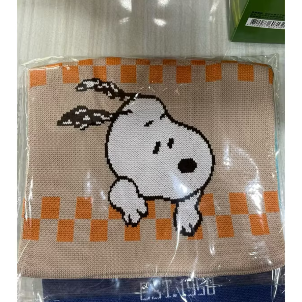 史努比針織手提包兩入組 全新-細節圖3