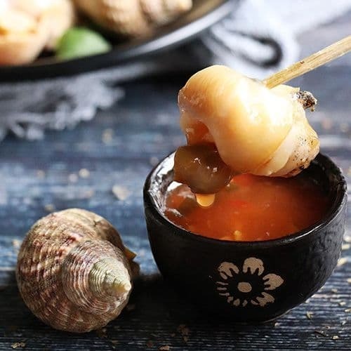 【築地一番鮮】法國野生船凍格蘭維爾海螺10包(300g/約15顆)-附獨家沾醬-細節圖2