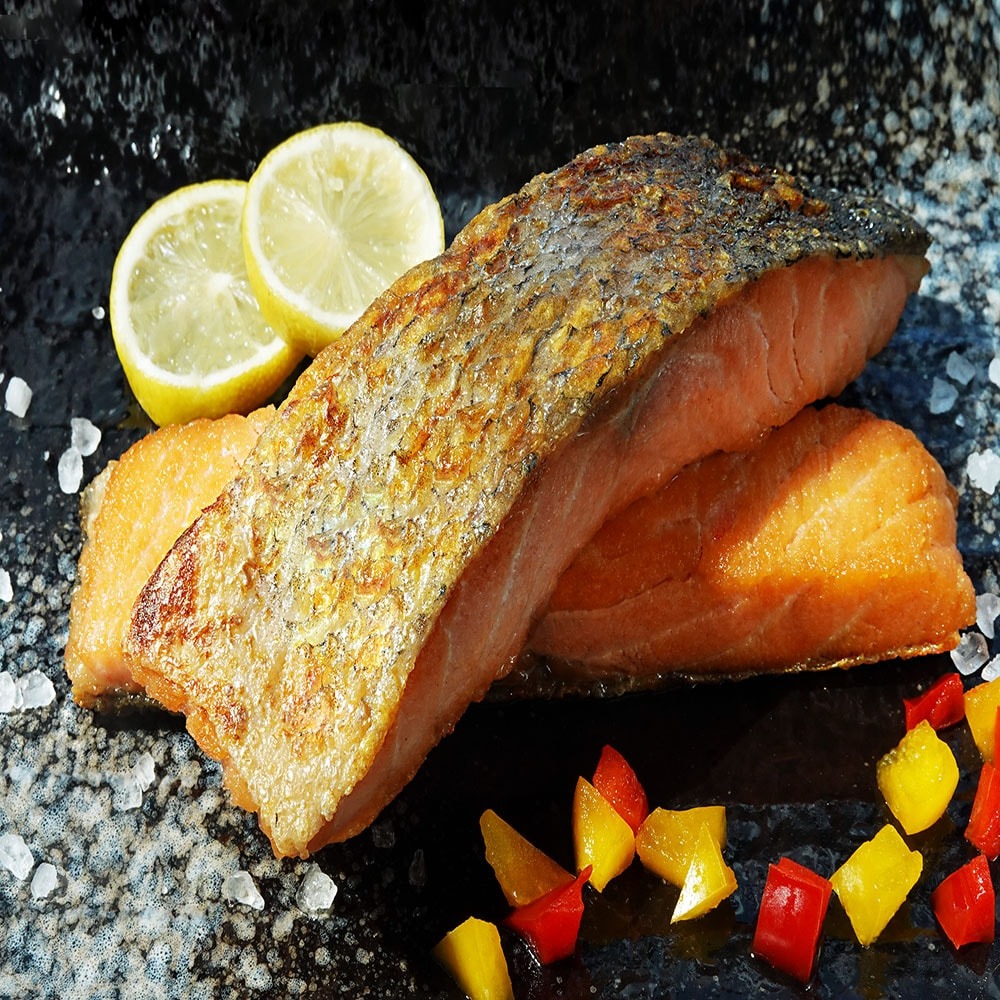 【海之醇】挪威去刺去鱗鮭魚菲力-5組10包(淨重220g/組/2包)-細節圖4