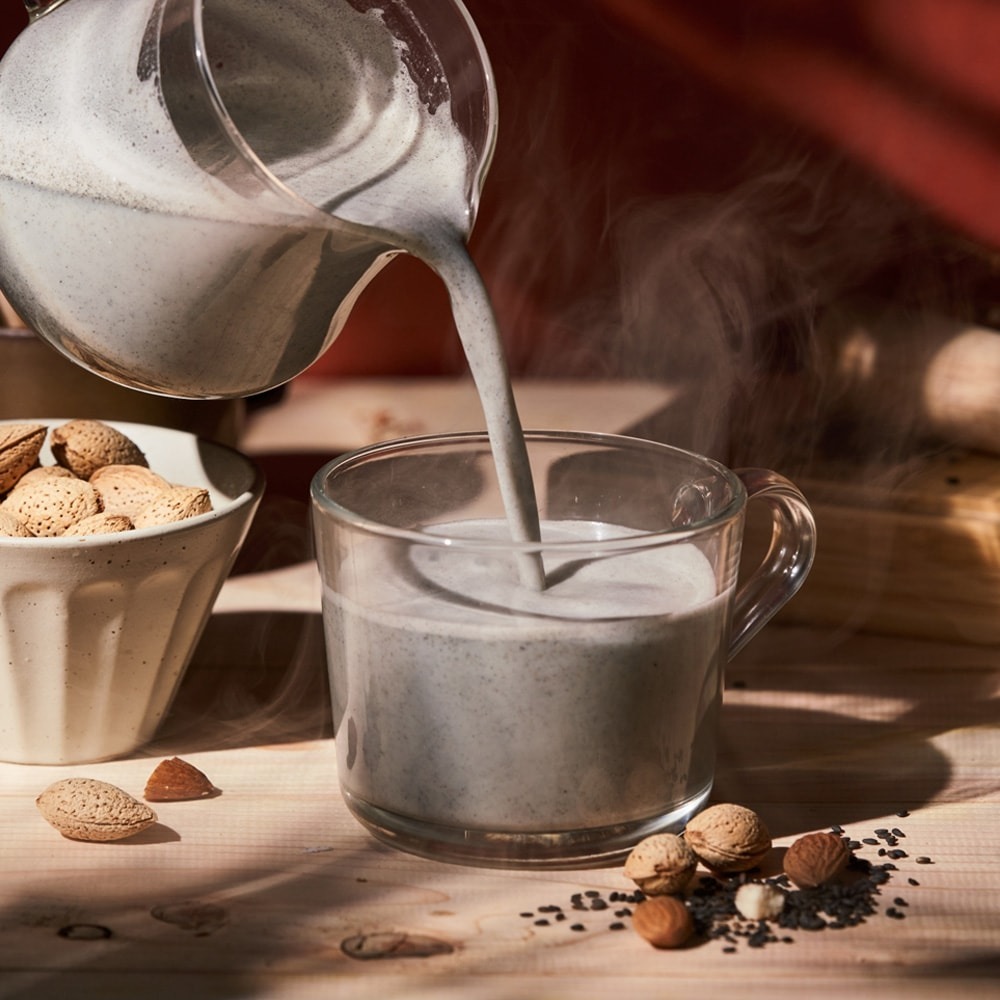 【Ginkgolin 林銀杏】經典黑芝麻杏仁粉600g無加糖(100gX6包)-細節圖4