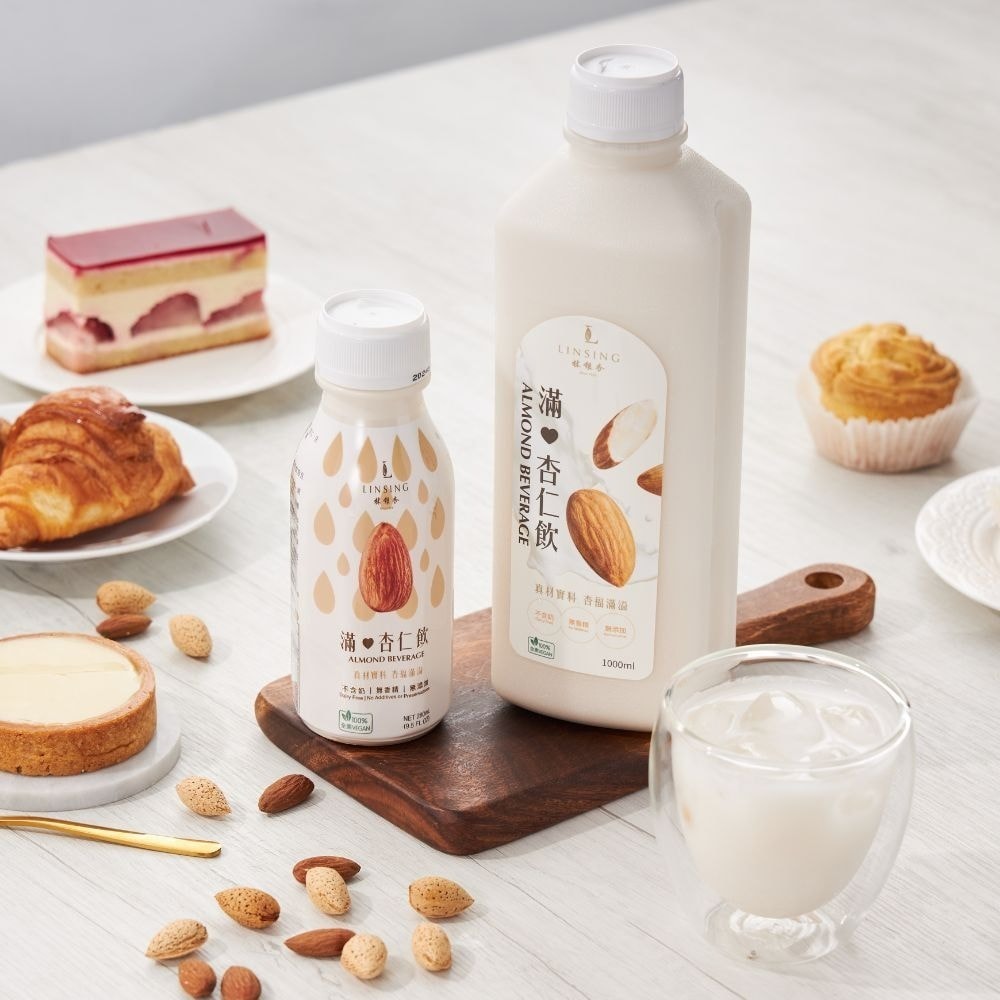 【Ginkgolin 林銀杏】滿杏仁飲(1000mlx3罐)-細節圖4