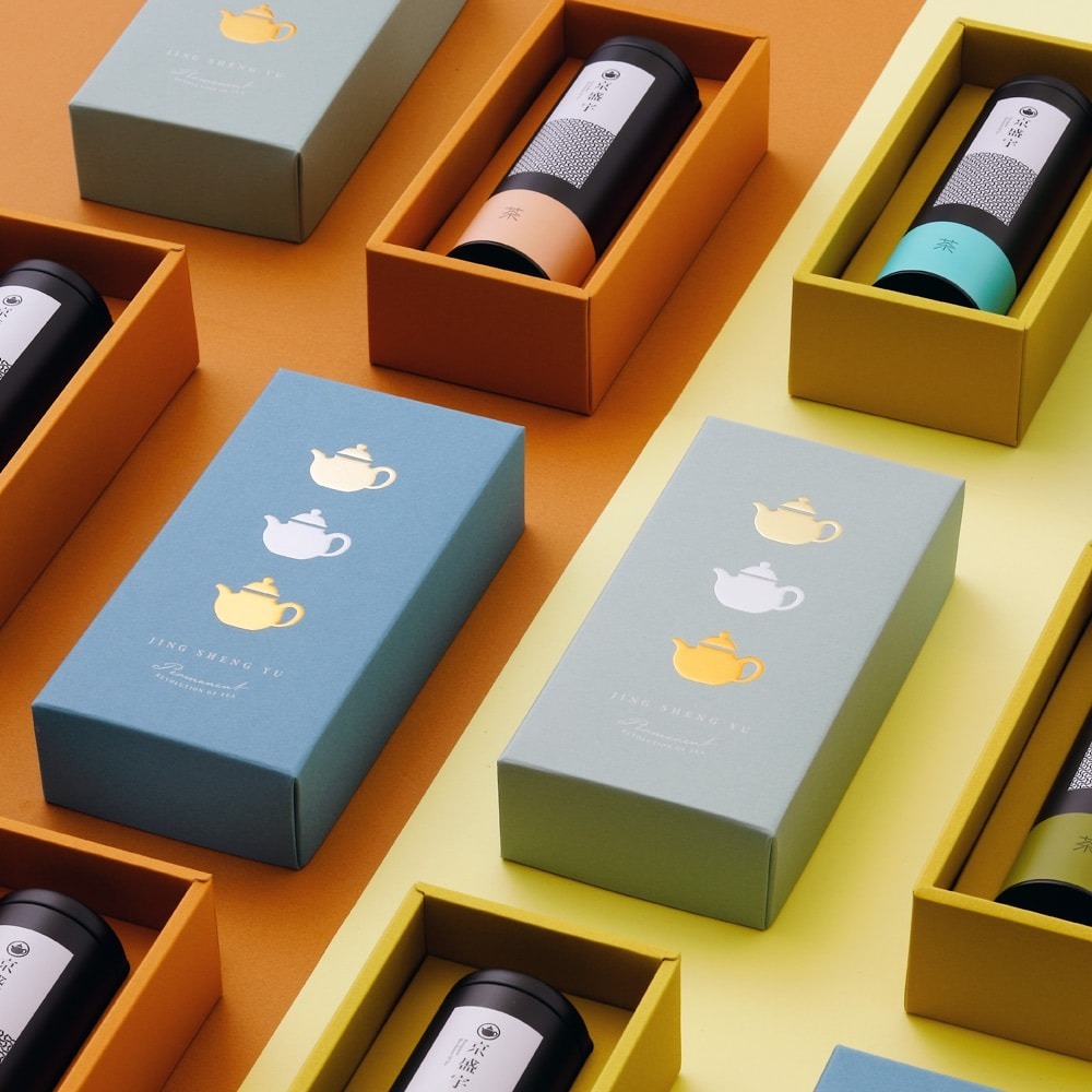 【Jing Sheng Yu 京盛宇】心願禮盒｜阿里山金萱100g罐裝茶葉(100%台灣茶葉/附提袋)-細節圖3