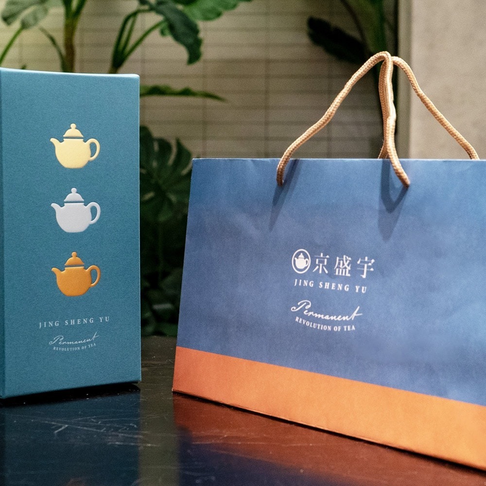 【Jing Sheng Yu 京盛宇】心願禮盒｜阿里山金萱100g罐裝茶葉(100%台灣茶葉/附提袋)-細節圖4